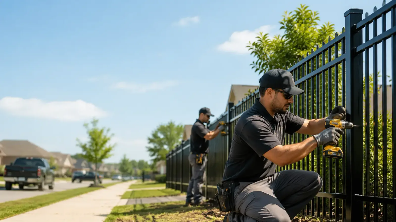 Metal Fence Installation in Lawrence Township, NJ
